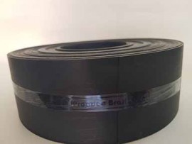 FITA BORDA PVC DUAL BLACK 260MM PLACA GUARARAPES