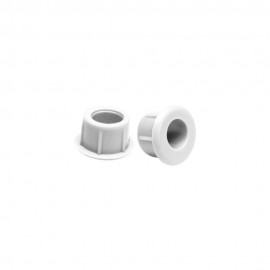 SUPORTE PRATELEIRA 6X8 PINO NYLON BRANCO           