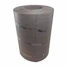 FITA BORDA PVC LINO PIOMBO 65MM PLACA GUARARAPES