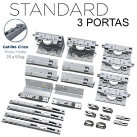 KIT ROMETAL SS-200 3/P STANDARD  COM AMORTECEDOR SUPERIOR