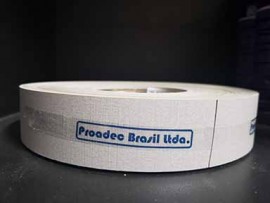 FITA BORDA PVC GRIS CHESS 65MM PLACA ARAUCO