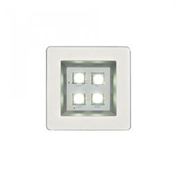 LUMINRIA 4 LEDS MINI QUADRADA 40X40 SMD FRIO